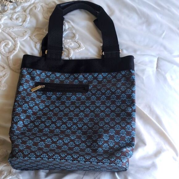 My Oil Cloth Michelle And Yvette Weatherproof /Beach/Picnic Tall Tote Bag - Picture 13 of 17